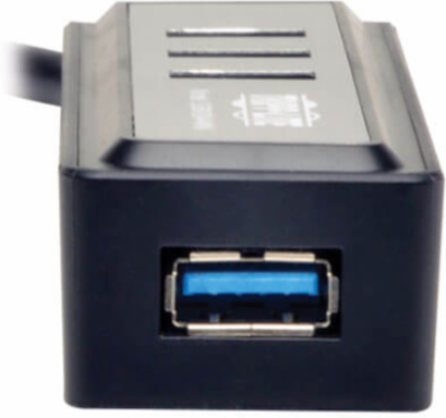 4-Port USB 3.0 SuperSpeed Hub, 5Gbps Transfer Rate, Portable Design