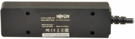 4-Port USB 3.0 SuperSpeed Hub, 5Gbps Transfer Rate, Portable Design