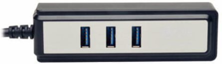 4-Port USB 3.0 SuperSpeed Hub, 5Gbps Transfer Rate, Portable Design