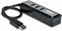 4-Port USB 3.0 SuperSpeed Hub, 5Gbps Transfer Rate, Portable Design