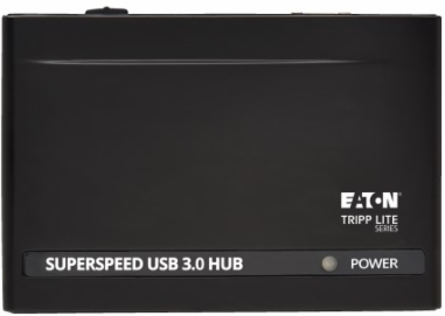 USB Hub, 4-Port Mini, USB-A, USB 3.x (5Gbps), International Plug Adapters
