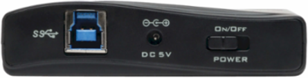 4-Port USB 3.0 SuperSpeed Hub, 5Gbps Transfer Speed, Includes External Power Supply