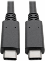 USB-C Cable 3 ft, 100W Power, 5A Rating, USB 3.1 Gen 2 (10 Gbps)