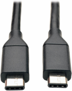 USB-C Cable 3 ft, USB 3.1 Gen 2 (10 Gbps), Power Output 3A, Black