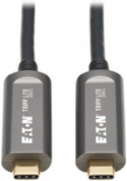 USB-C AOC Cable, USB 3.2 Gen 2 (10 Gbps), Plenum-Rated, Data Only, 49 ft