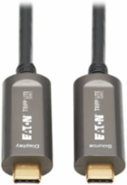 USB-C AOC Cable, 4K 60Hz, HDR, 4:4:4, Video-Only, Plenum-Rated, 98 ft