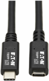 USB-C Extension Cable, M/F, USB 3.2 Gen 2 (10 Gbps), 3A (60W), Thunderbolt 3 Compatible, 20 in