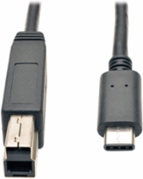 USB-C to USB 3.0 Type-B Cable, 3 ft., USB 3.1 Gen 2, 10 Gbps
