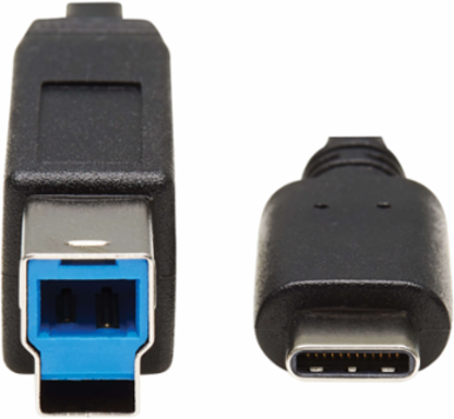 USB-C to USB Type-B Cable 20 Inch, USB 3.1 Gen 2, 10 Gbps, Thunderbolt 3 Compatible