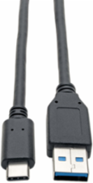 USB-C to USB-A Cable 6 ft, USB 3.1 Gen 1 (5 Gbps), Thunderbolt 3 Compatible