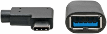 USB-C to USB-A Adapter, Right Angle C, 6 Inch, USB 3.1 Gen 1 (5 Gbps)