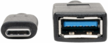USB-C to USB-A Adapter, 6 Inch, USB 3.1 Gen 1 (5 Gbps), 3A Power Output