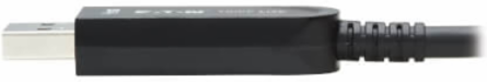 USB-A to USB-C AOC Cable (M/M) - USB 3.2 Gen 2 (10Gbps) Plenum-Rated Fiber Active Optical - Data Only, Backward Compatible, Black, 10 m (33 ft.)