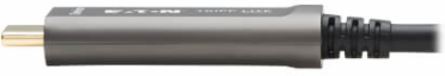 USB-A to USB-C AOC Cable (M/M) - USB 3.2 Gen 2 (10Gbps) Plenum-Rated Fiber Active Optical - Data Only, Black, 20 m (66 ft.)