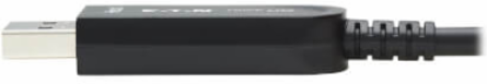 USB-A to USB-C AOC Cable (M/M) - USB 3.2 Gen 2 (10Gbps) Plenum-Rated Fiber Active Optical - Data Only, Black, 30 m (98 ft.)