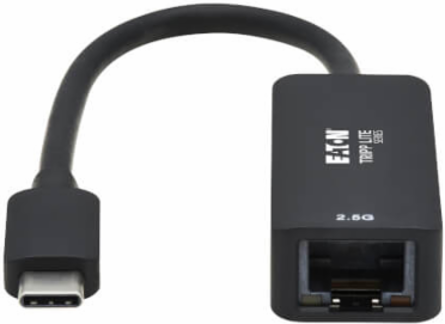 USB-C to RJ45 Gigabit Ethernet Network Adapter (M/F), USB 3.2 Gen 1, 2.5 Gbps Ethernet