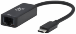 USB-C to RJ45 Gigabit Ethernet Network Adapter (M/F), USB 3.2 Gen 1, 2.5 Gbps Ethernet
