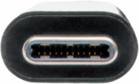 USB-C to Gigabit Network Adapter, 1Gbps, USB-C PD Charging, Black