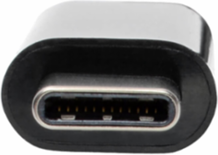 USB-C to Gigabit Network Adapter, 1Gbps, 6 Inch, Thunderbolt 3 Compatible, Black