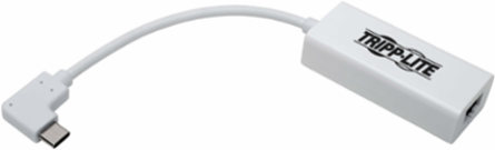 USB-C to Gigabit Network Adapter, 1Gbps, Right Angle, 6 Inch Length