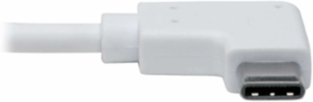 USB-C to Gigabit Network Adapter, 1Gbps, Right Angle, 6 Inch Length