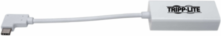 USB-C to Gigabit Network Adapter, 1Gbps, Right Angle, 6 Inch Length