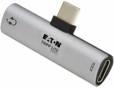 USB-C to 3.5 mm Headphone Jack Adapter, Hi-Res Stereo Audio, PD 3.0, QC 2.0 Charging, Silver