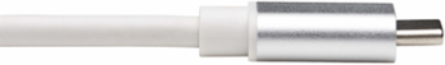 USB-C to 3.5 mm Stereo Audio Adapter, Silver, USB 2.0, 0.66 ft Cable