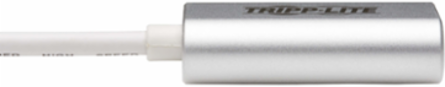 USB-C to 3.5 mm Stereo Audio Adapter, Silver, USB 2.0, 0.66 ft Cable