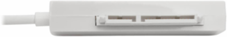 USB 3.1 Gen 2 SATA III Adapter Cable, 2.5 Inch, UASP, 10 Gbps, White