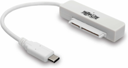 USB 3.1 Gen 2 SATA III Adapter Cable, 2.5 Inch, UASP, 10 Gbps, White