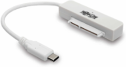 USB 3.1 Gen 2 SATA III Adapter Cable, 2.5 Inch, UASP, 10 Gbps, White