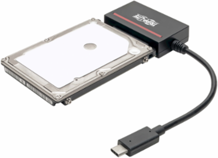 USB 3.1 Gen 1 USB-C to CFast 2.0 & SATA III Adapter, 5 Gbps, 2.5 Inch Support