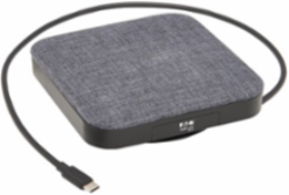 USB-C Dock with Optional Internal Hard Drive, 4K HDMI, USB 3.x (5Gbps), 100W PD Charging, Gray