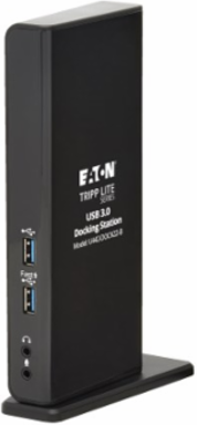 USB-A/USB-C Dual Display Docking Station, 1080p 60 Hz HDMI, USB 3.x (5Gbps), USB 2.0 Hub, GbE