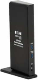 USB-A/USB-C Dual Display Docking Station, 1080p 60 Hz HDMI, USB 3.x (5Gbps), USB 2.0 Hub, GbE