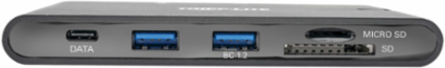 USB-C Docking Station, 4K HDMI, VGA, Gigabit Ethernet, 100W PD Charging