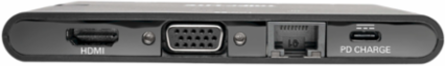 USB-C Docking Station, 4K HDMI, VGA, Gigabit Ethernet, 100W PD Charging