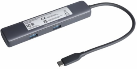 USB-C Mini Dock, 8K or 4K/144 Hz HDMI, USB 3.2 Gen 2 (10Gbps) Hub, 100W PD Charging, HDCP 2.3, Gray