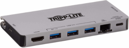 USB-C Portable Docking Station, 4K HDMI, 3 USB-A Ports, 100W PD