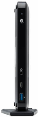 USB-C Dock, Triple Display, 4K 60 Hz HDMI/DP, USB 3.2 Gen 2 (10Gbps) Hub, GbE, 85W PD, Black