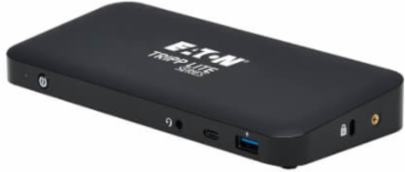 USB-C Dock, Triple Display, 4K 60 Hz HDMI/DP, USB 3.2 Gen 2 (10Gbps) Hub, GbE, 85W PD, Black