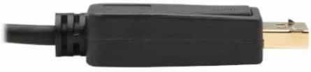 USB-C to DisplayPort Bi-Directional Active Adapter Cable, M/M, 4K 60 Hz, HDR, Locking DP, 3 ft, TAA