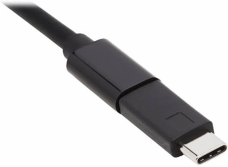 USB-C to DisplayPort Bi-Directional Active Adapter Cable, M/M, 4K 60 Hz, HDR, Locking DP, 3 ft, TAA