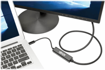 USB-C to HDMI Adapter Cable, 4K Video, 3 ft, Gold-Plated Connectors