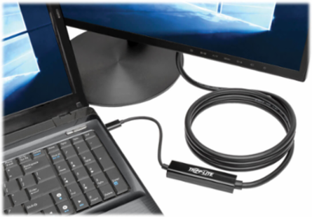 USB-C to DVI Adapter Cable, 6 ft, Supports 1080p Video @ 60 Hz