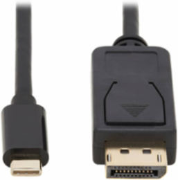 USB-C to DisplayPort Bi-Directional Active Adapter Cable (M/M), 4K 60 Hz, HDR, 6 ft, TAA