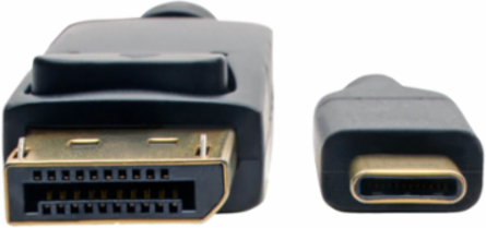 USB-C to DisplayPort Adapter Cable, 6 ft., 4K @ 60Hz, Gold Plated