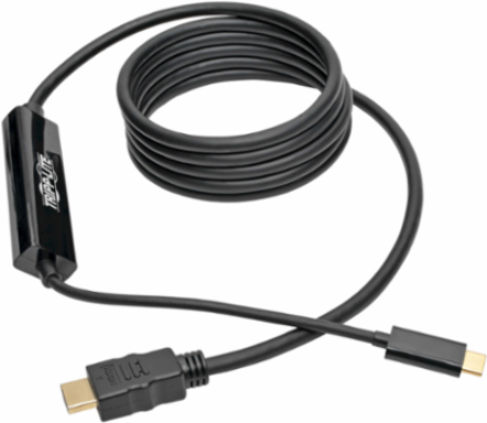 USB-C to HDMI Adapter Cable 4K, 6 ft, Supports UHD 3840x2160 @ 30Hz