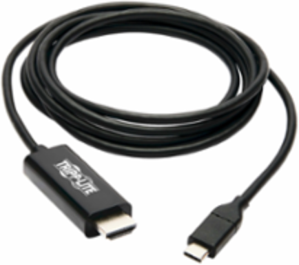USB-C to HDMI Adapter Cable 4K 60Hz, 6 ft., Male to Male, Black